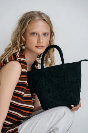 Onyx Suede Bag