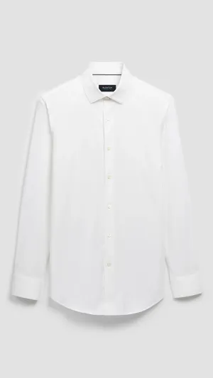 OOOHCOTTON 8 WAY STRETCH SHIRT - WHITE