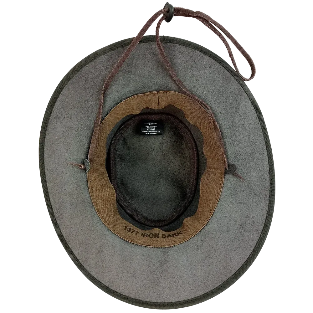 Outback Ironbark Leather Hat
