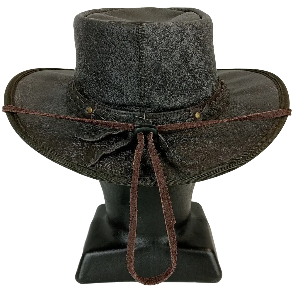 Outback Ironbark Leather Hat