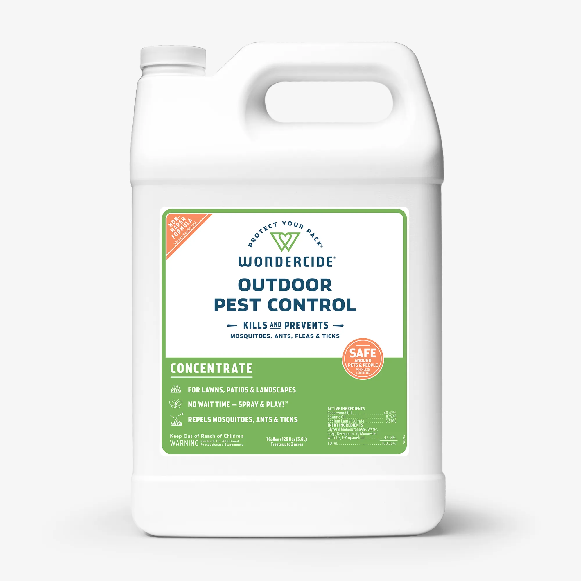 Outdoor Pest Control Concentrate for Mosquitoes, Ants & More
