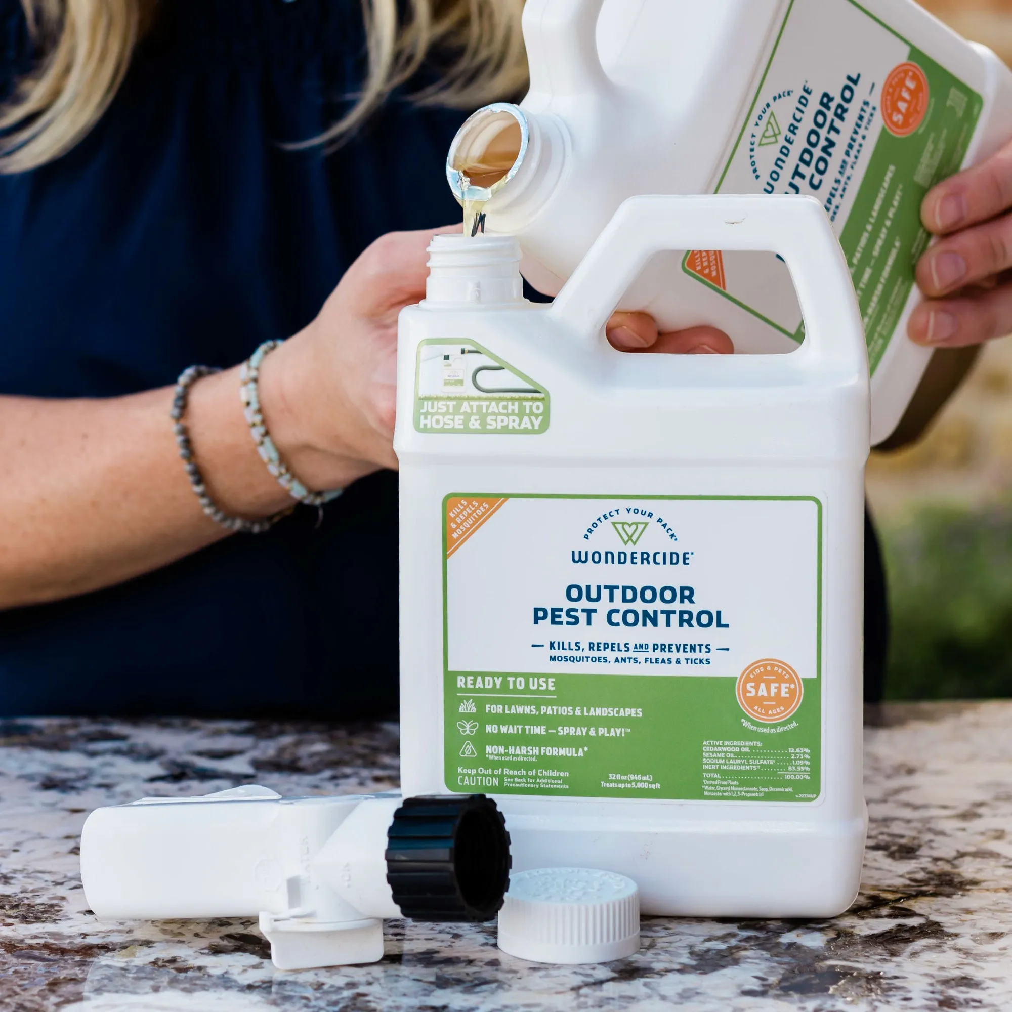 Outdoor Pest Control Concentrate for Mosquitoes, Ants & More