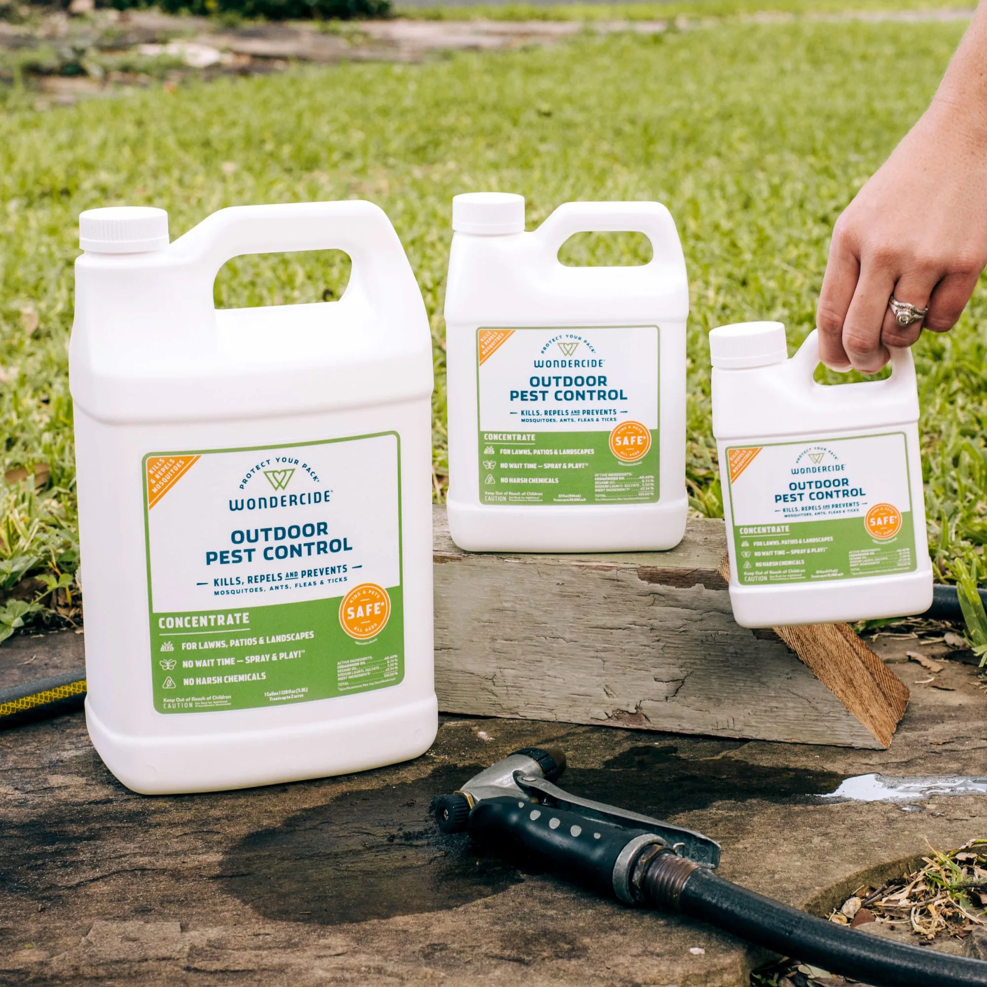 Outdoor Pest Control Concentrate for Mosquitoes, Ants & More