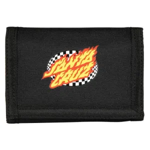 Oval Check Flame Santa Cruz Wallet