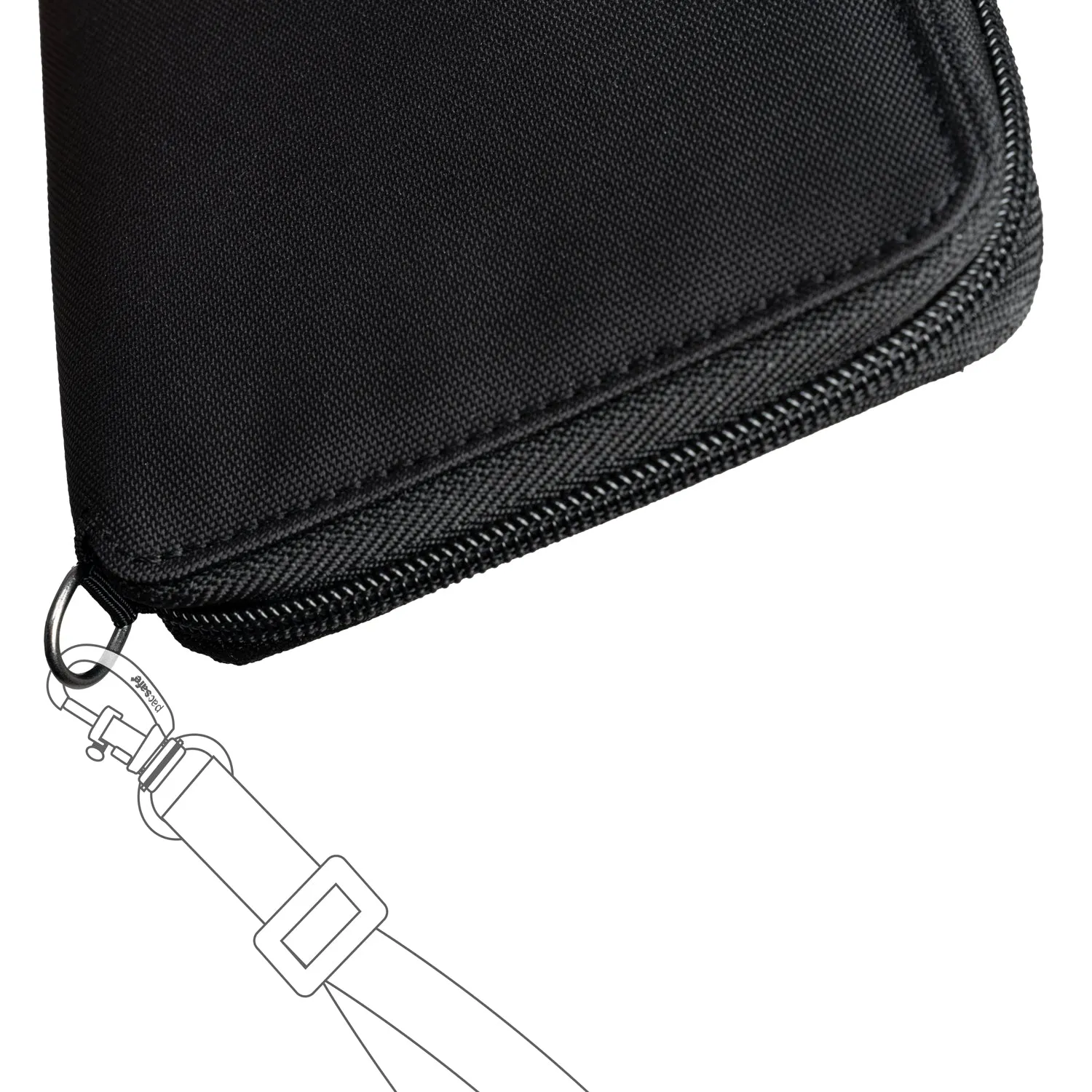 Pacsafe® RFIDsafe® RFID blocking travel wallet