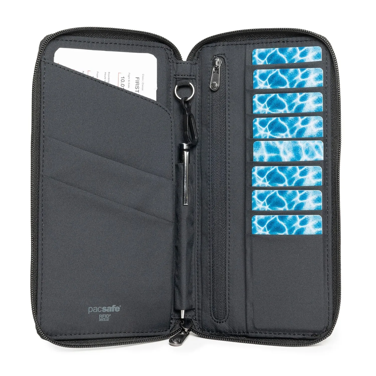 Pacsafe® RFIDsafe® RFID blocking travel wallet