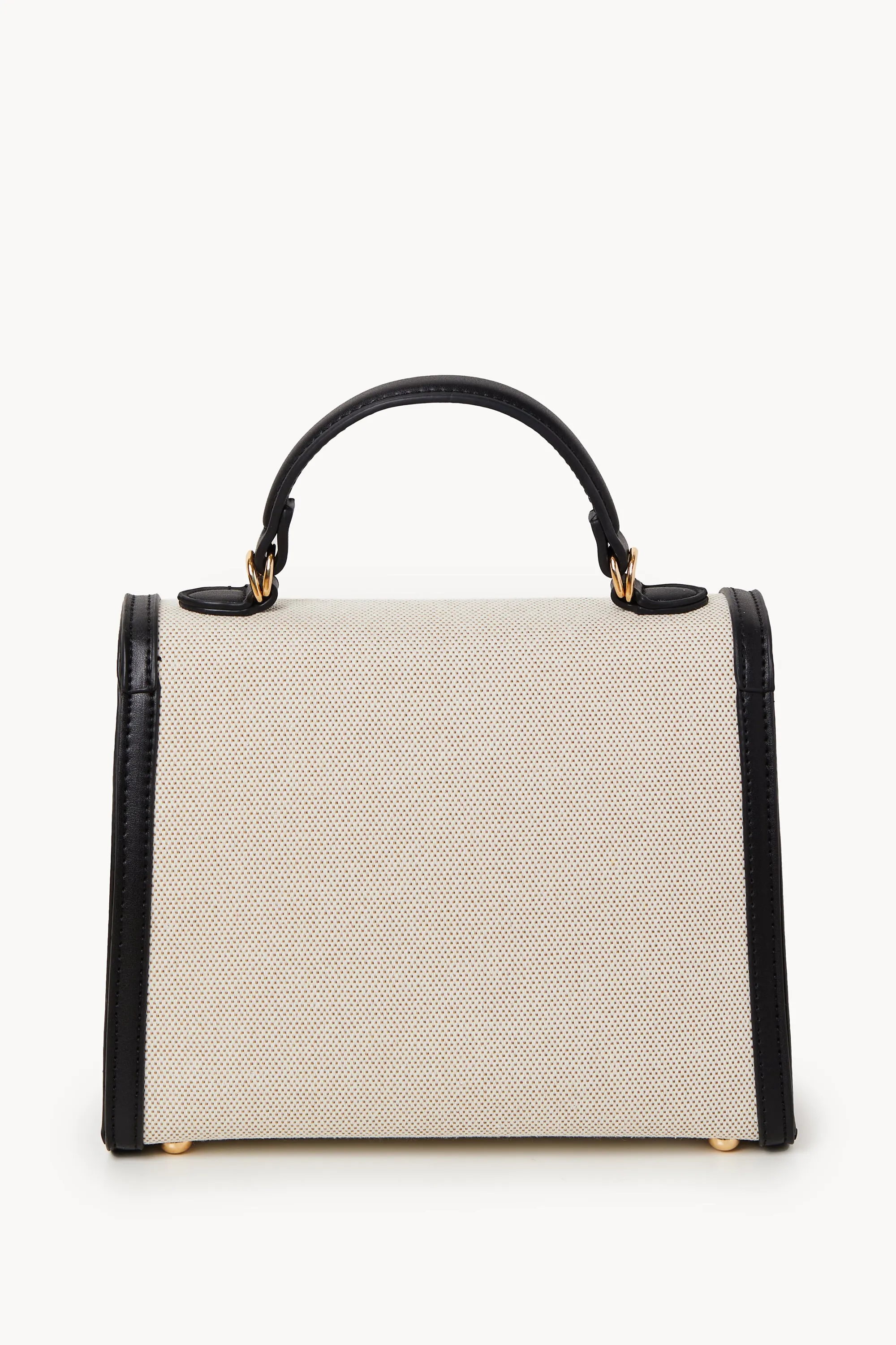 Paolina Black and Ivory Purse