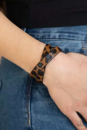 Paparazzi - All GRRirl Brown Bracelet