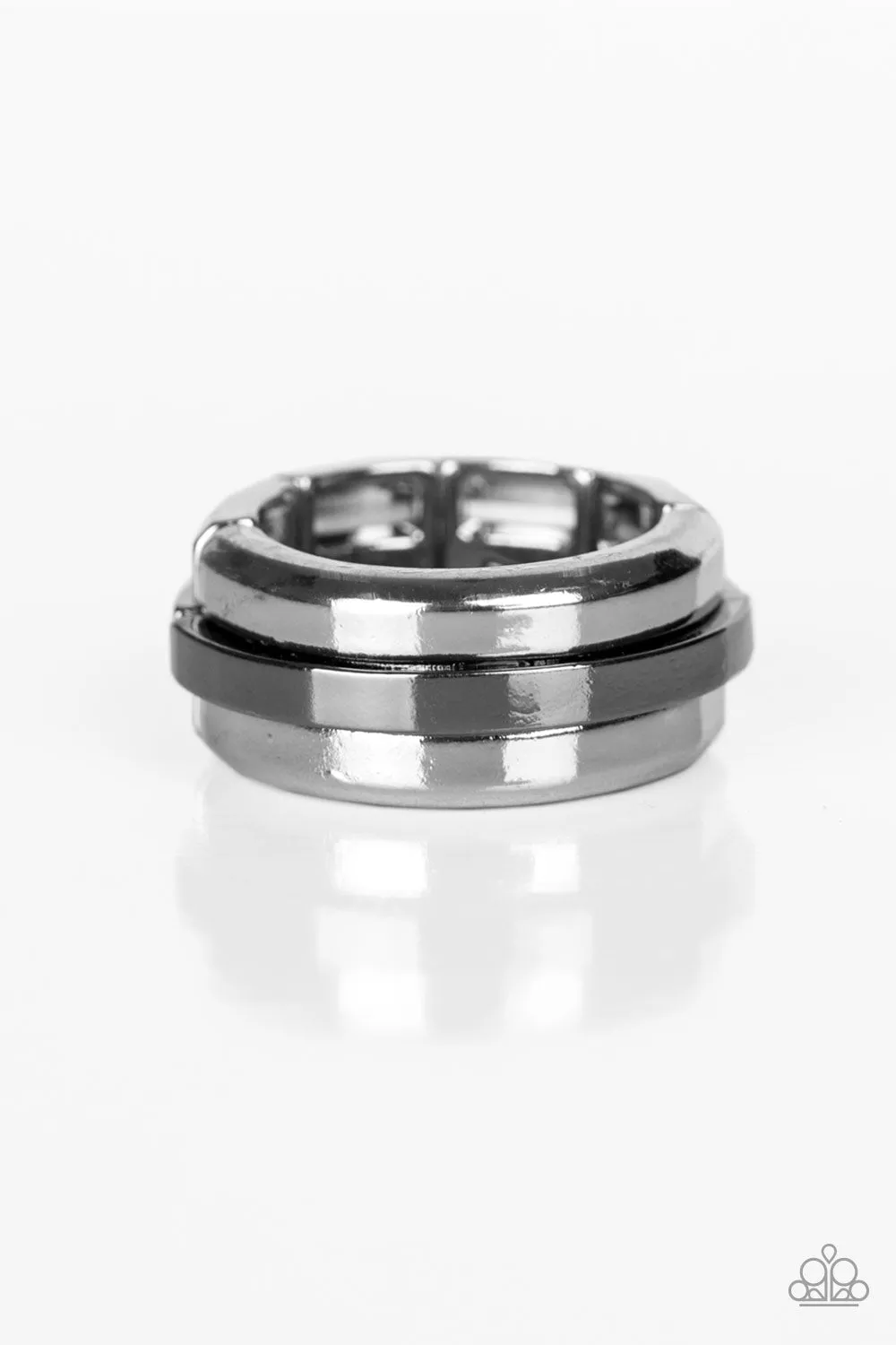 Paparazzi - Battle Tank - Black Ring