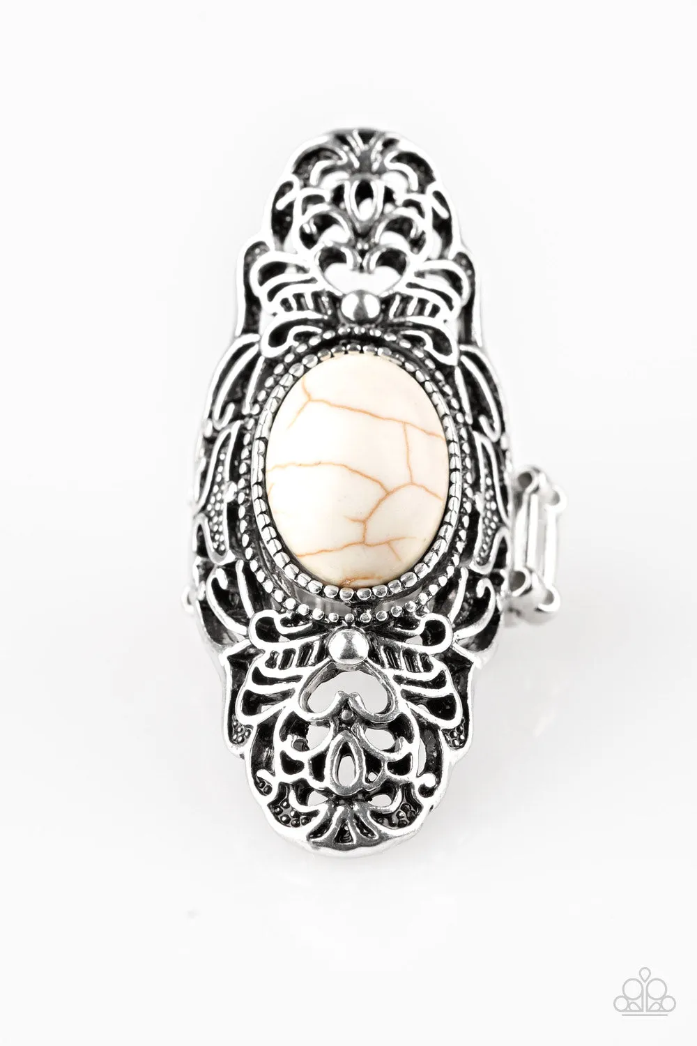 Paparazzi - Ego Trippin - White Ring