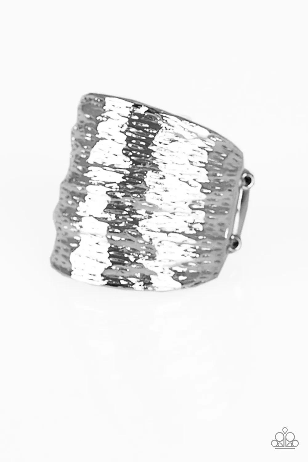 Paparazzi - Paleo Patterns - Silver Ring