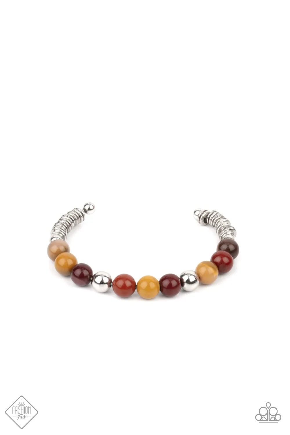 Paparazzi - Pure Prana - Multi Colored Bracelet