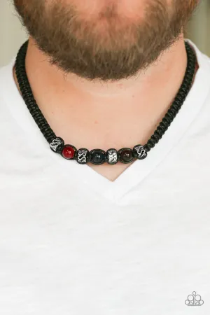 Paparazzi - The Great ALP - Black Urban Necklace