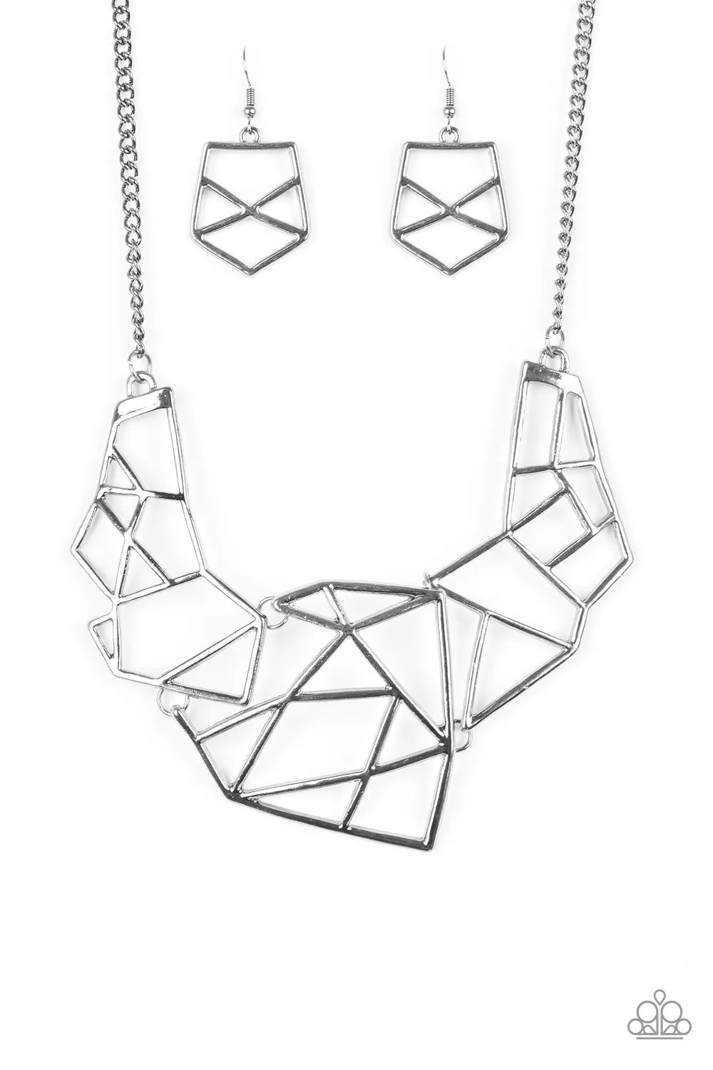 Paparazzi - World Shattering - Black Necklace