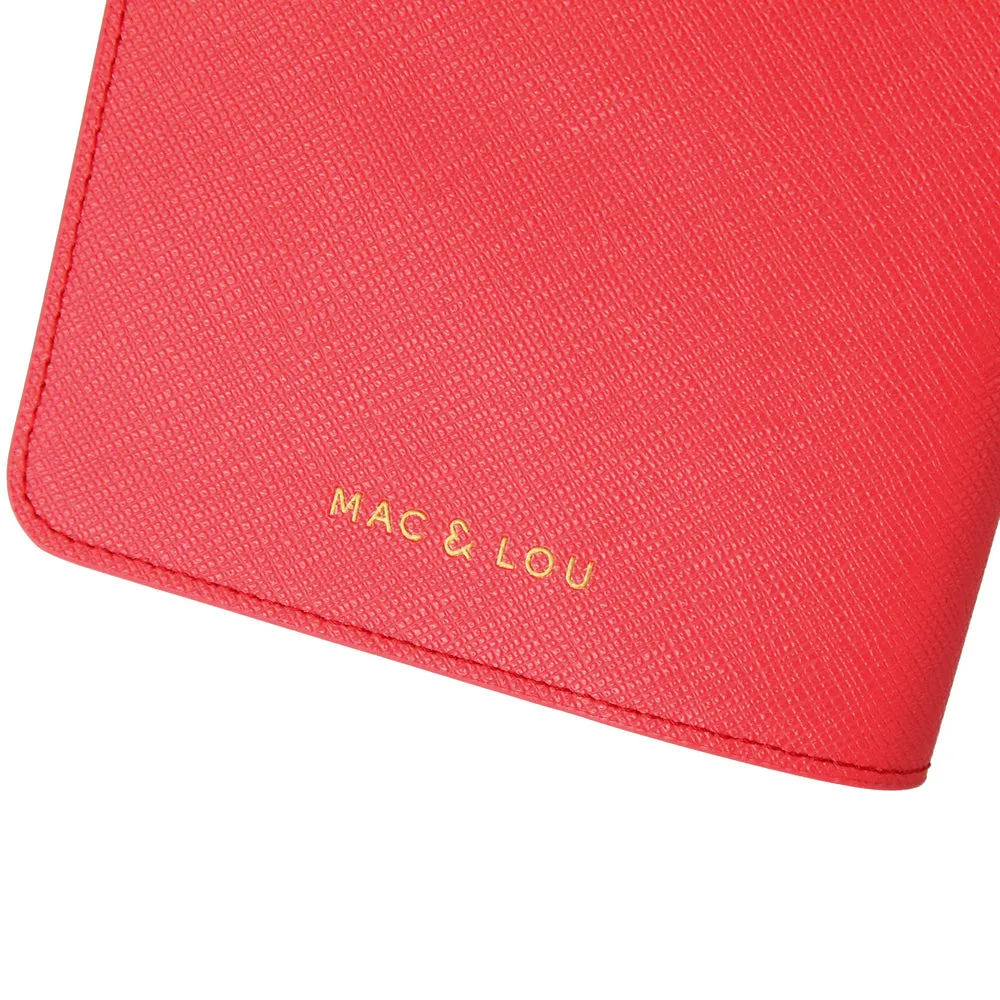 Passport Case | Lollipop Red