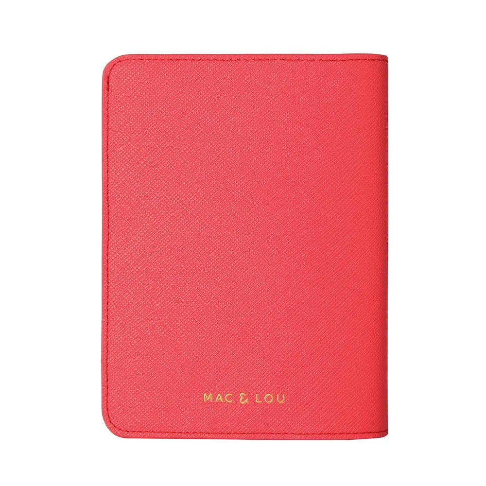 Passport Case | Lollipop Red