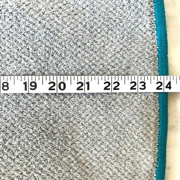 Patagonia Re-Tool 1/4 Snap Pullover Grey/Turquoise Polartec Fleece - Women's M