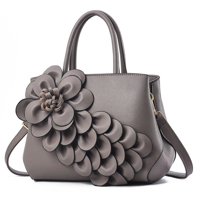 Patent leather bag Big capacity European and American style Shoulder Handbag Trendy wild Woman bag