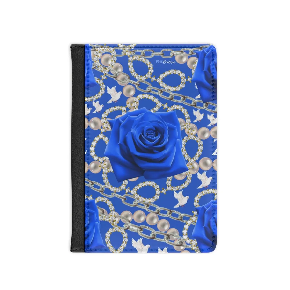 Pearls and Dove Custom Passport Cover