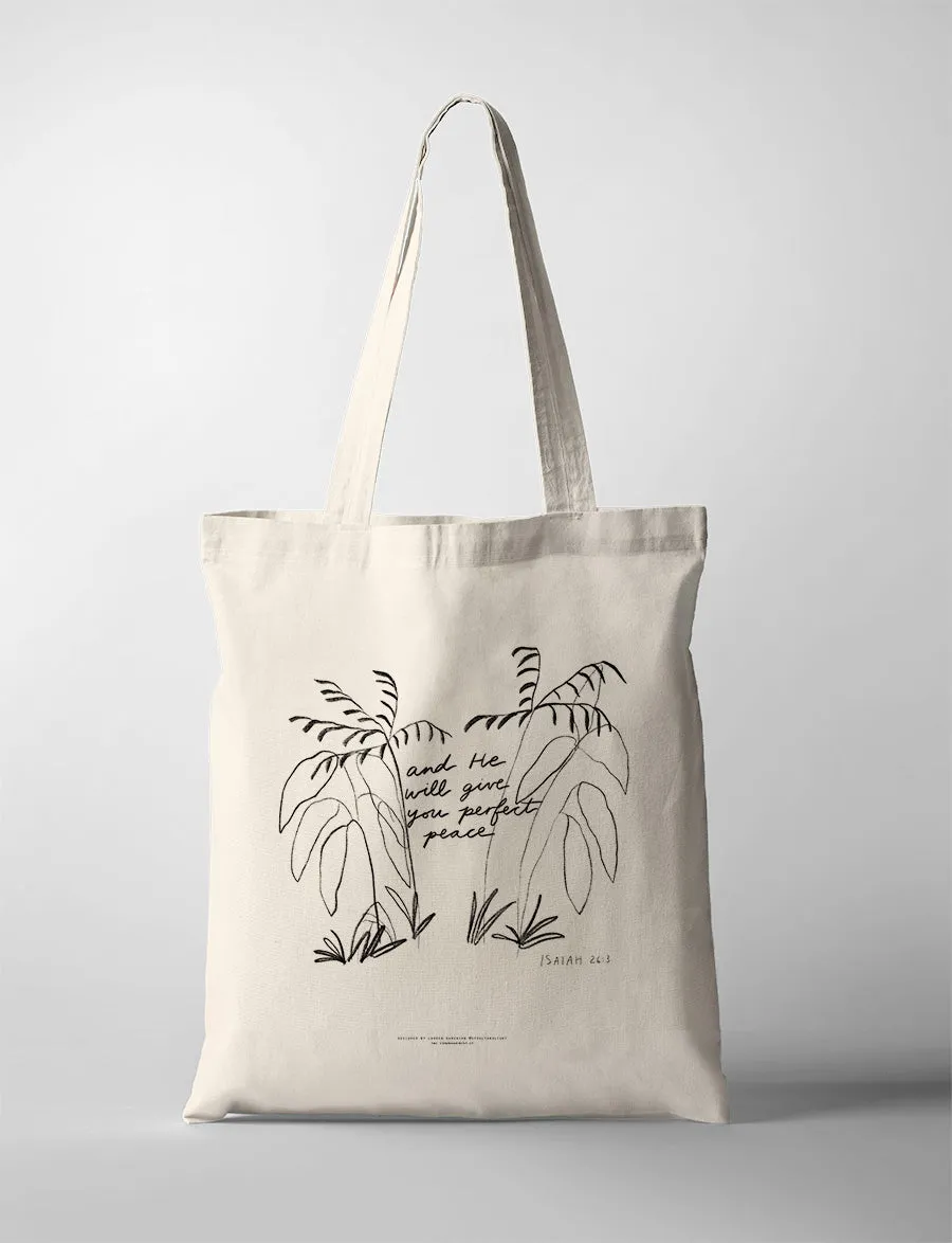 Perfect Peace {Tote Bag}