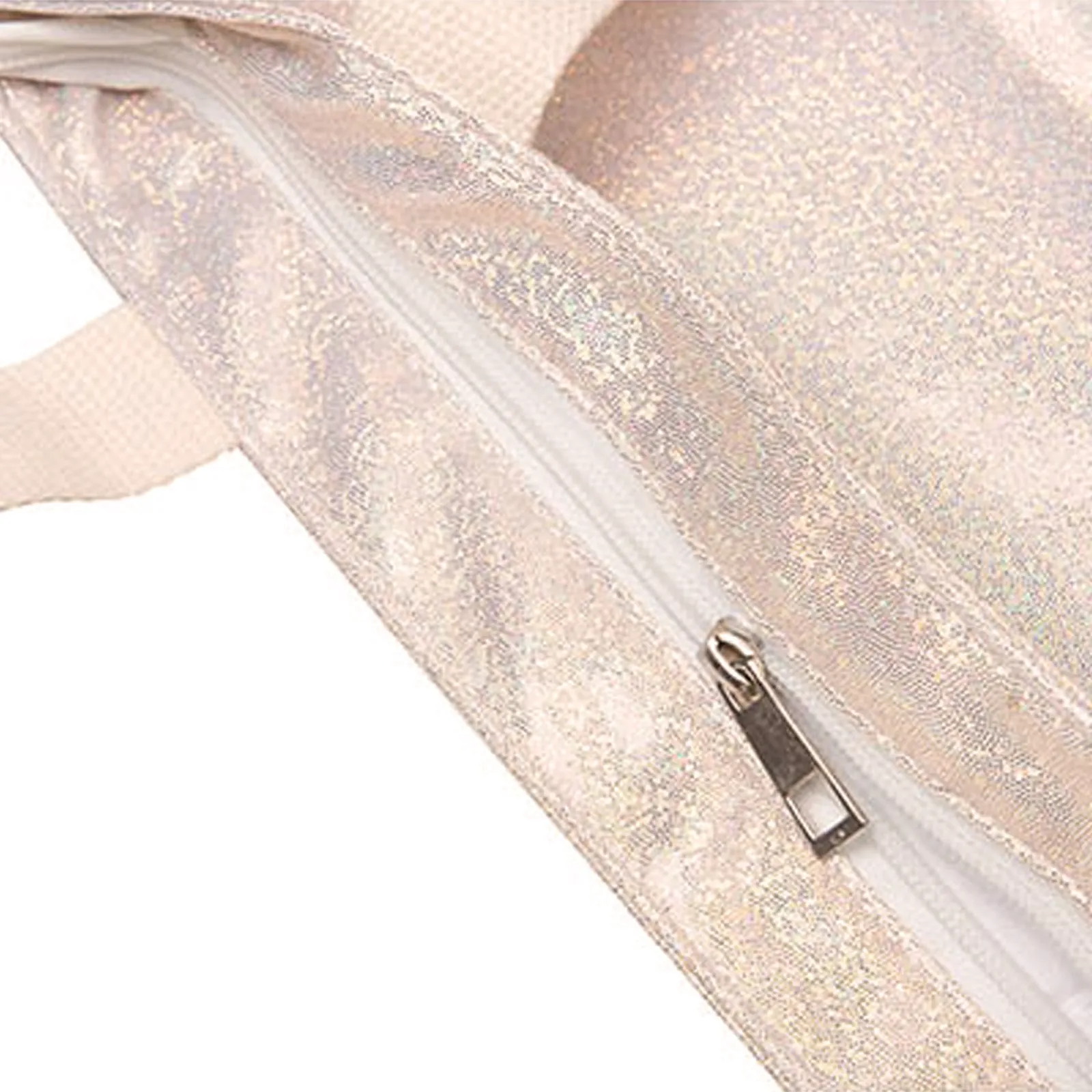 Personalised Glitter Tote Bag with Alpaca Bow Tie and Glasses and Cute Text