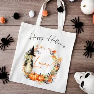 Personalised Halloween Tote Bag | Peter Rabbit Halloween Design