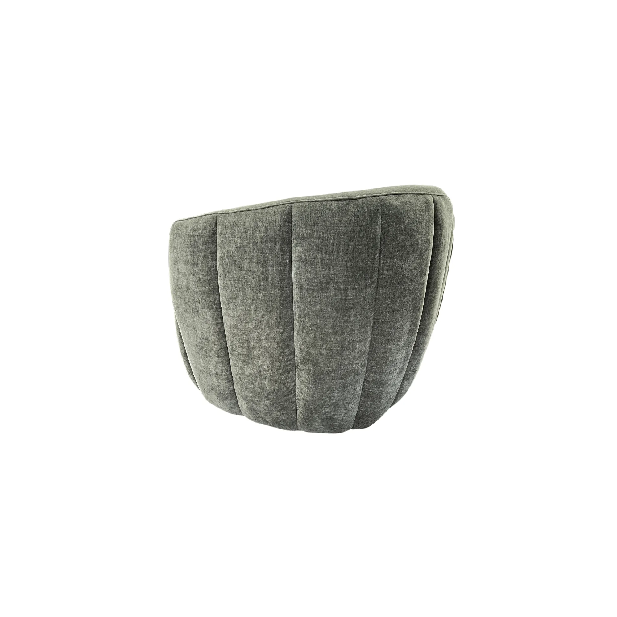 Petal Occasional Swivel Chair - Urban Sofa - Ansell Forrest Green Fabric