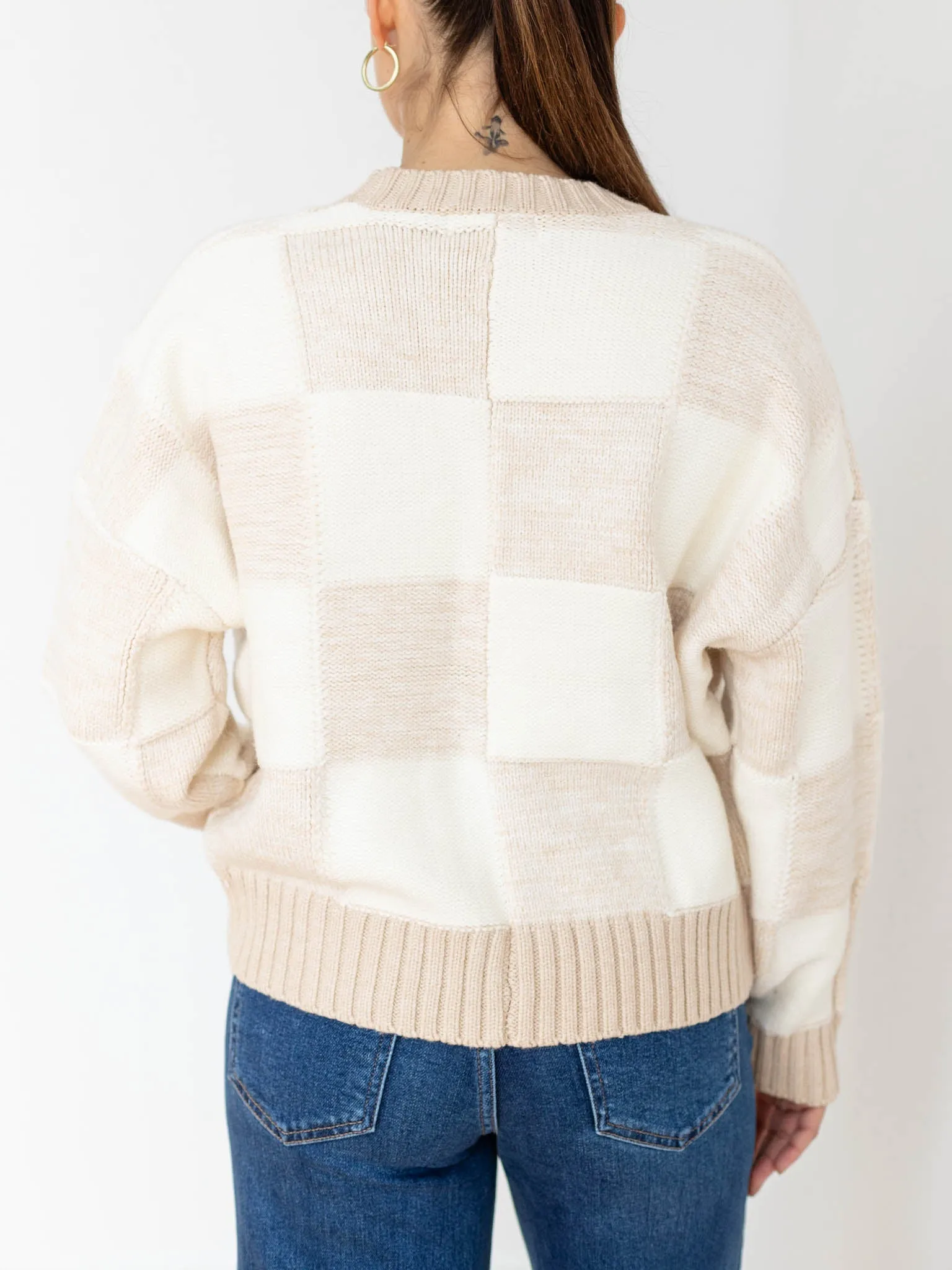 PINCH Check Pullover Sweater
