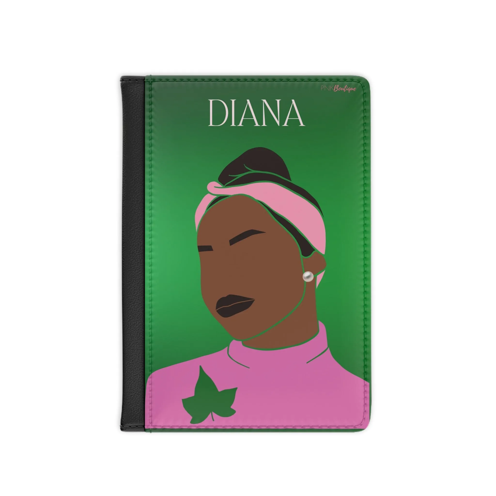 Pink and Green Affair Passport Cover