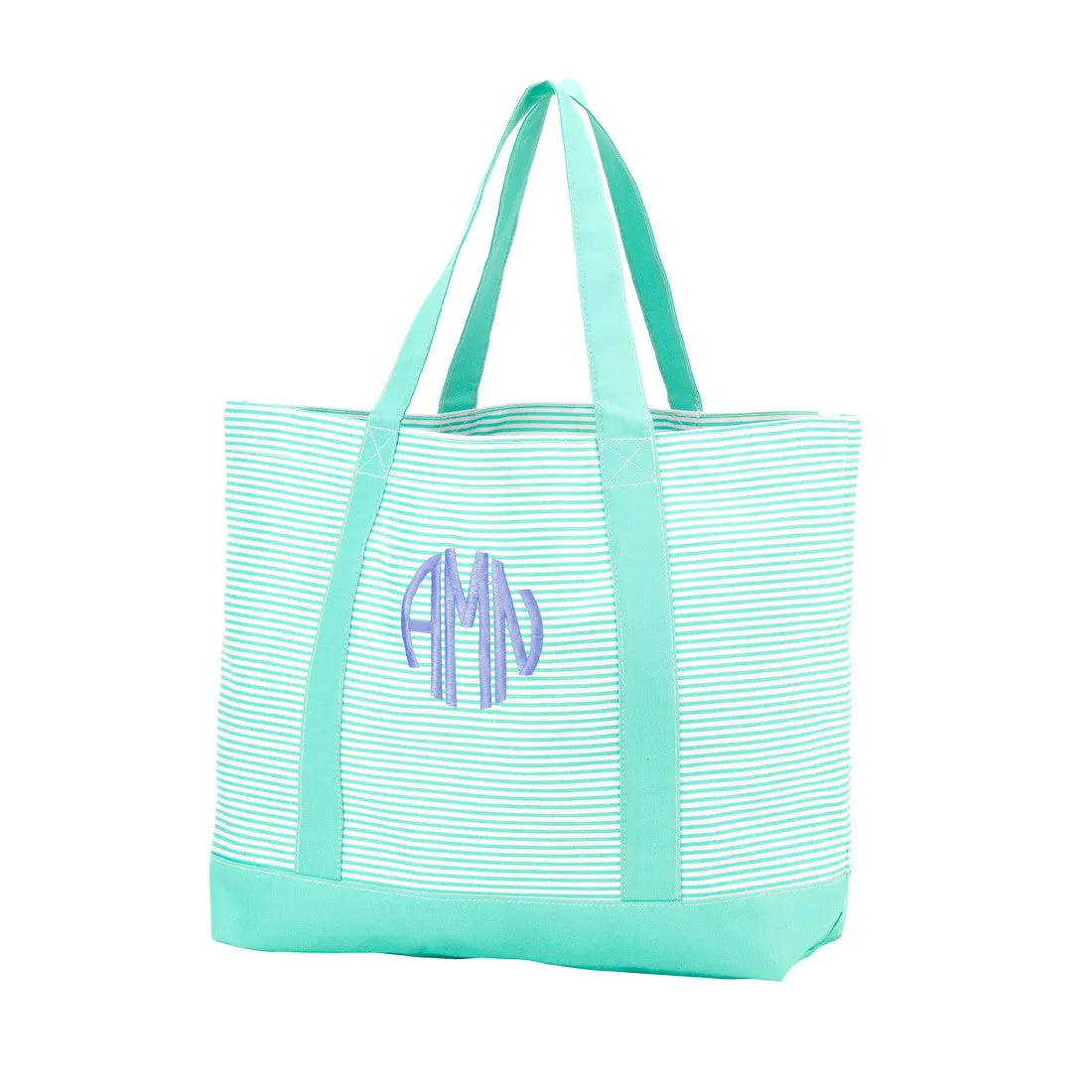 Pinstripe Tote