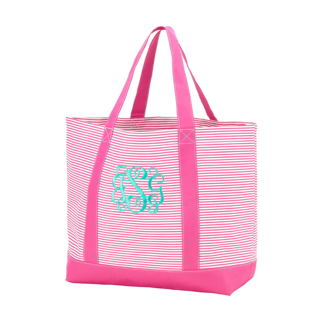 Pinstripe Tote
