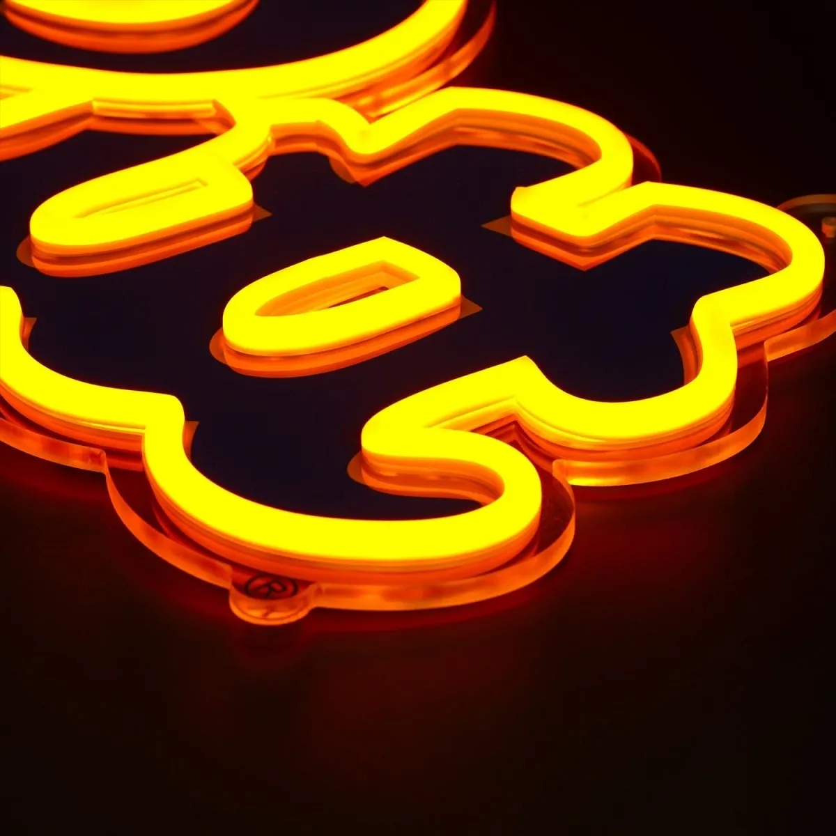 Pitt Panthers: Die-Cut LED Neon Sign