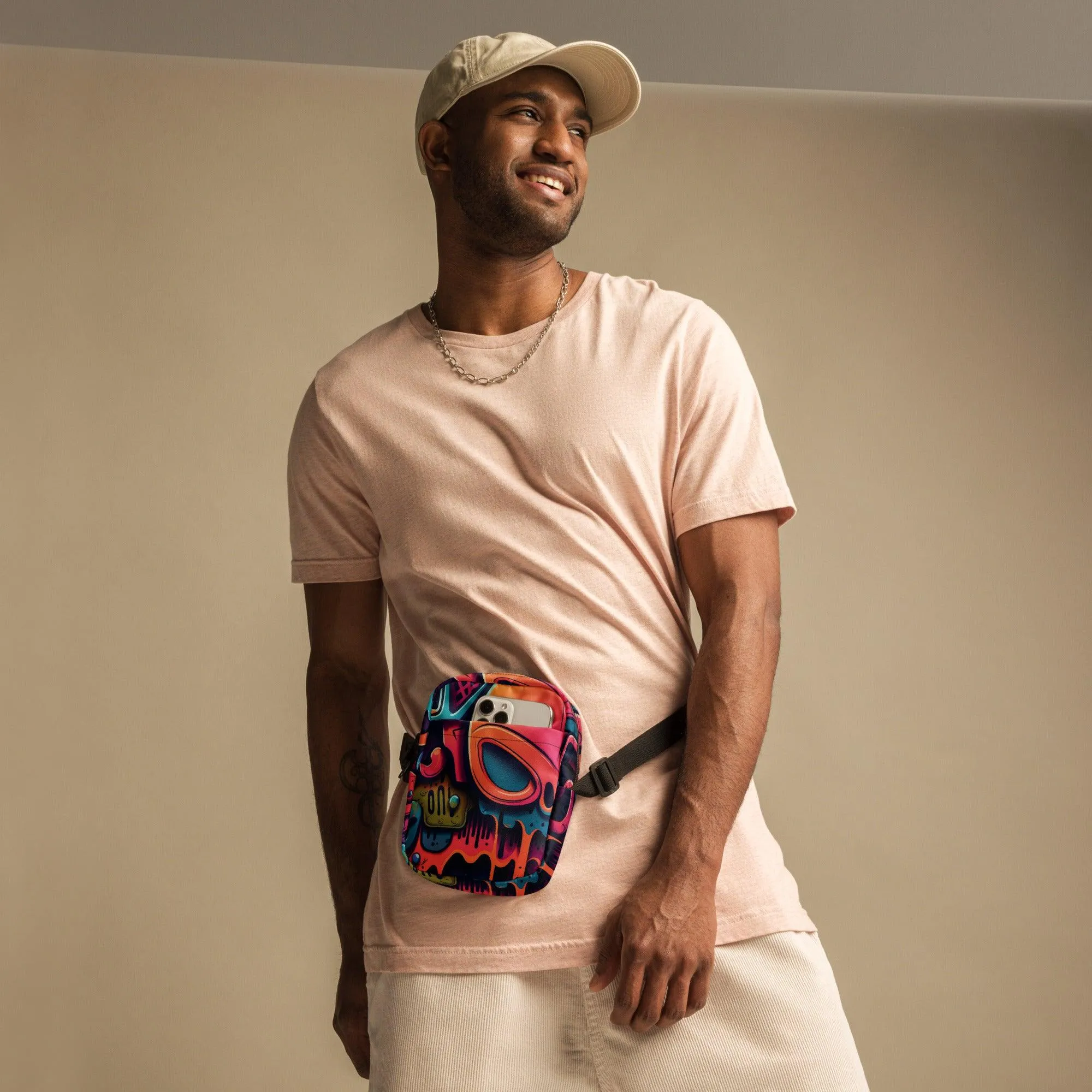 Playful Utility Crossbody Bag for Festivals & Parties