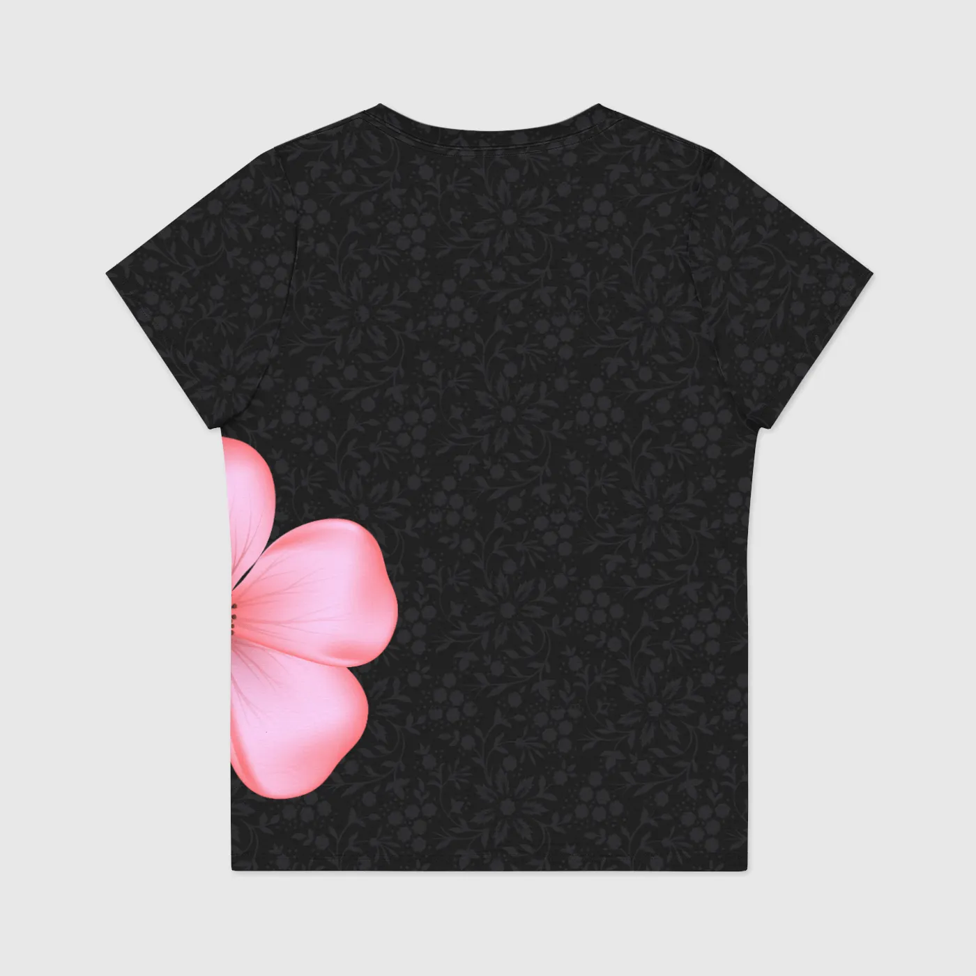 Plumeria V Neck Shirt Floral v Womens Relaxed Fit V-Neck Tee