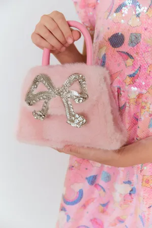 Plush Bow Tote