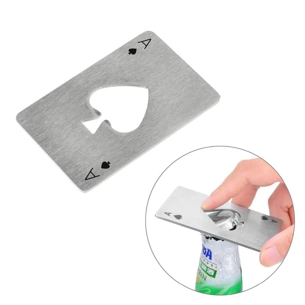 Poker Card Bottle Opener