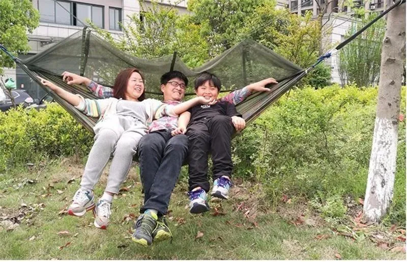 Portable Hammock w/ Mosquito Net