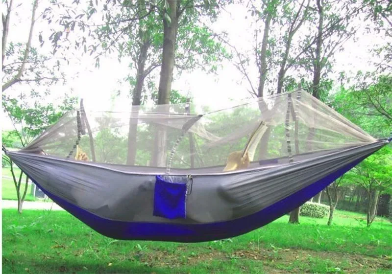 Portable Hammock w/ Mosquito Net
