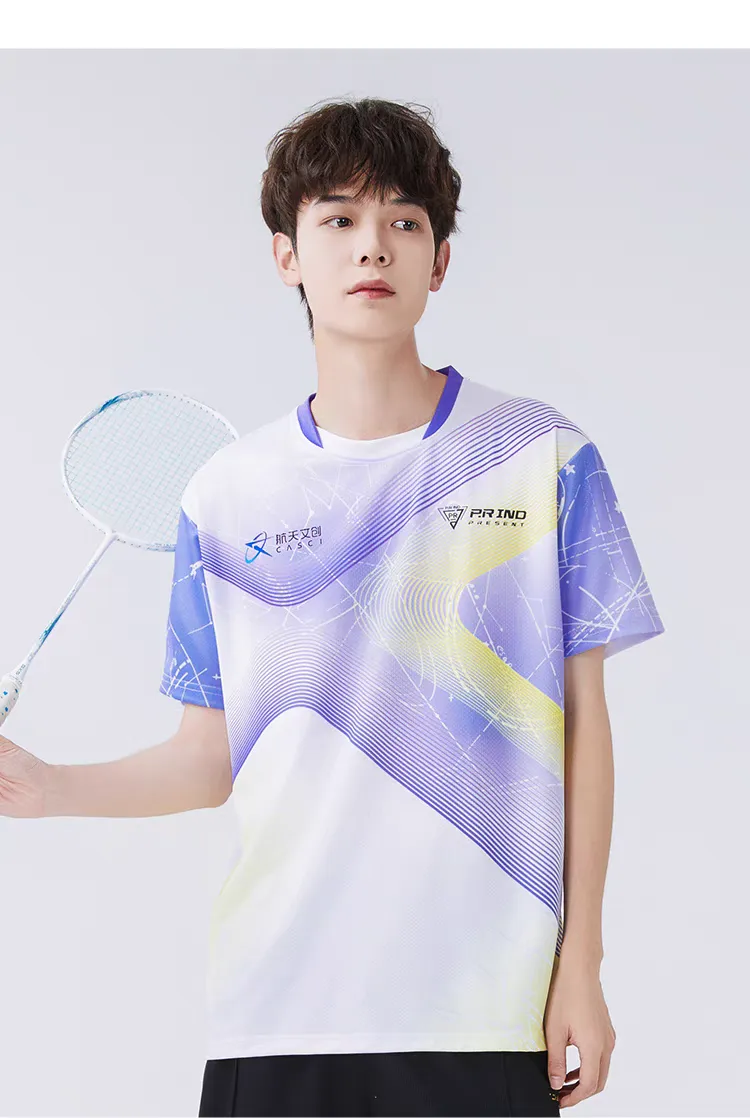 P.R IND Galaxy Phantom Sport Shirt Purple