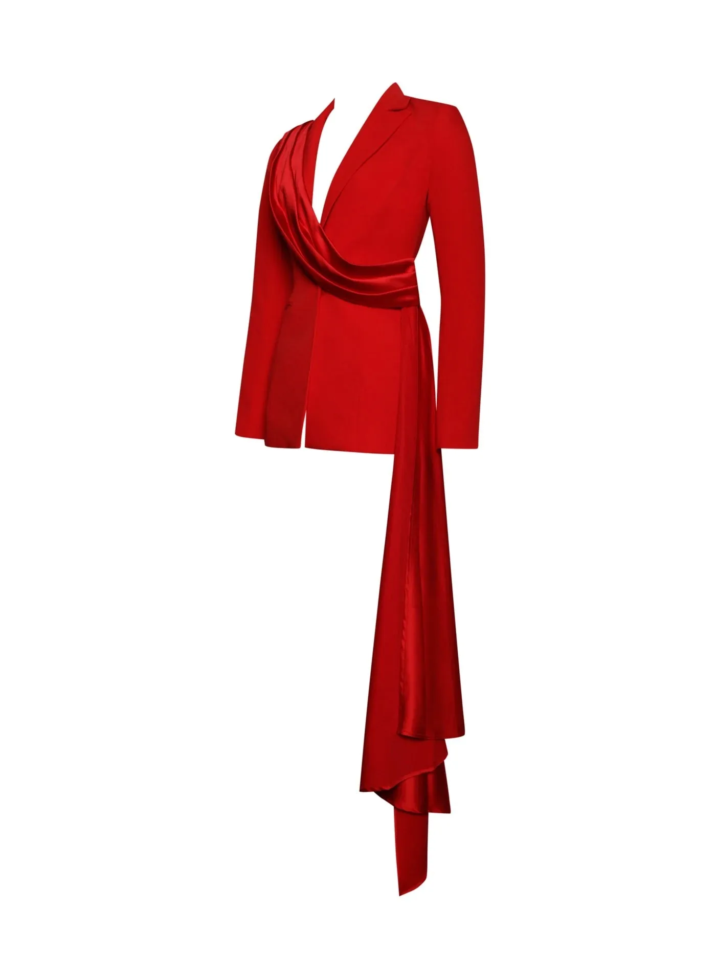 PRE-ORDER Giovanna Blazer Top x Red