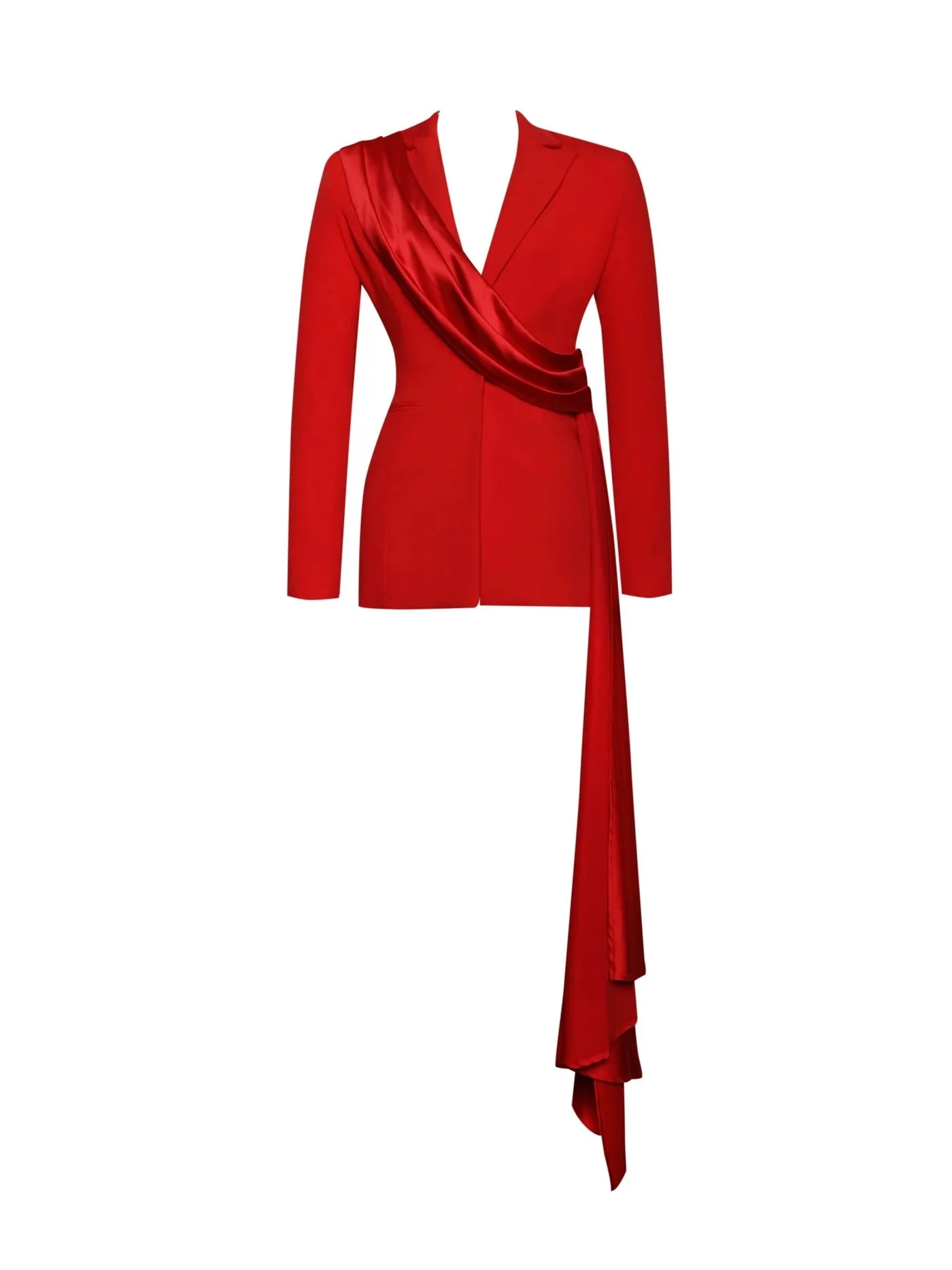 PRE-ORDER Giovanna Blazer Top x Red