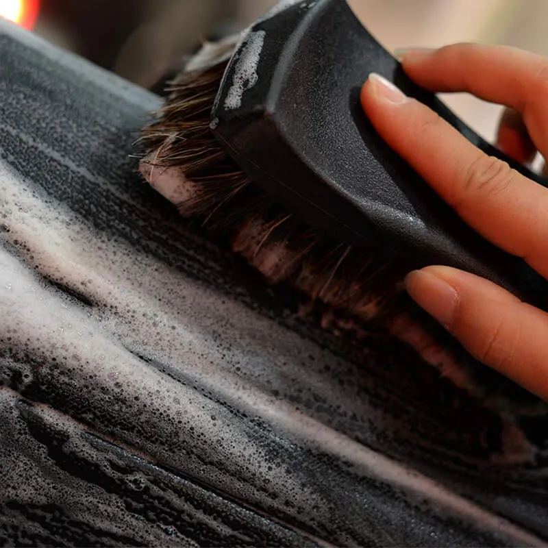 Premium Horse Hair Upholstery Brush