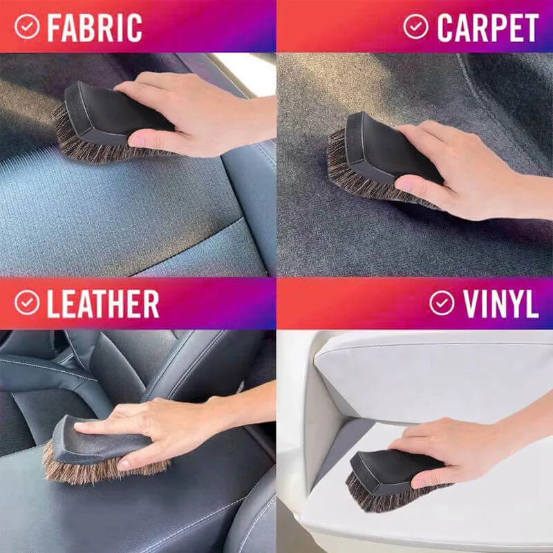 Premium Horse Hair Upholstery Brush