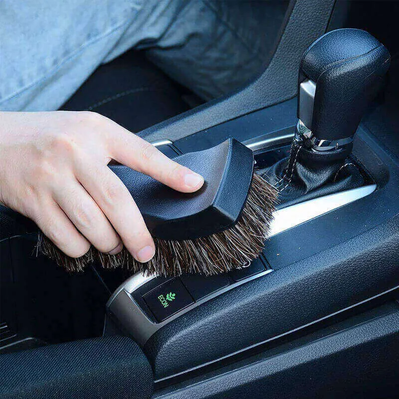 Premium Horse Hair Upholstery Brush