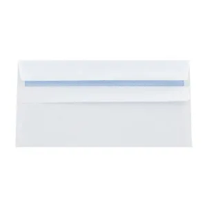 Q-Connect DL Envelopes 100gsm Plain Peel and Seal White (Pack of 500)