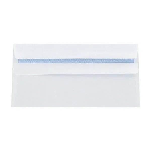Q-Connect DL Envelopes 100gsm Plain Peel and Seal White (Pack of 500)