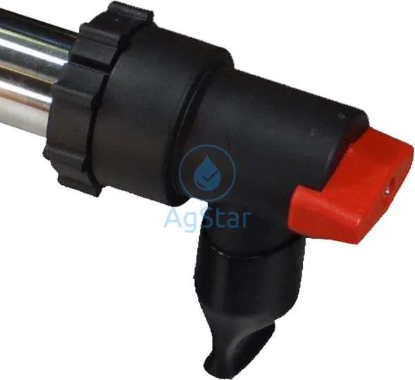 QN Boom Flush Valve - 1" NPT Female ASSY-Short Handle