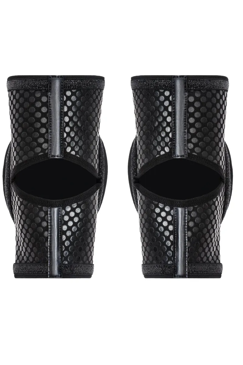 Queen Grippy Kneepads - Black Sparkle