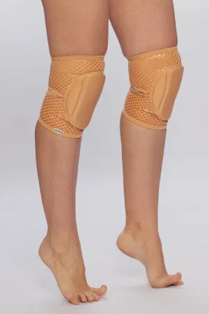 Queen Grippy Kneepads - Caramel