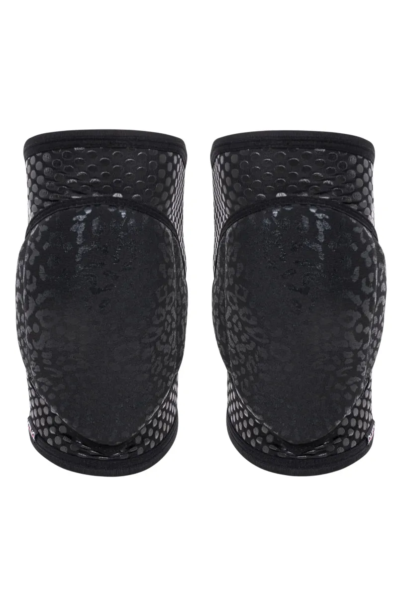 Queen Grippy Kneepads - Wild Black